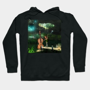 The mysterious Cave with  the wonderful of the Violin and dancing fairy Hoodie